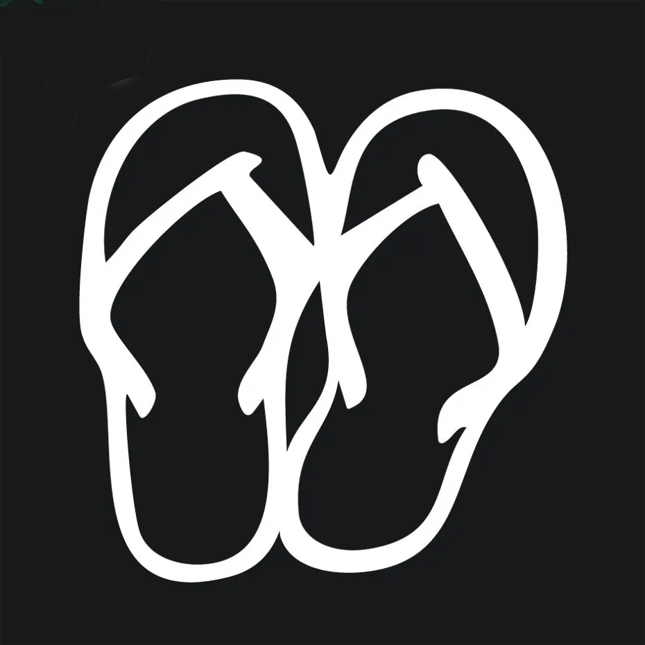 Шлепанцы стикеры на стену-океан пляжная Летняя обувь гостиная спальня наклейки