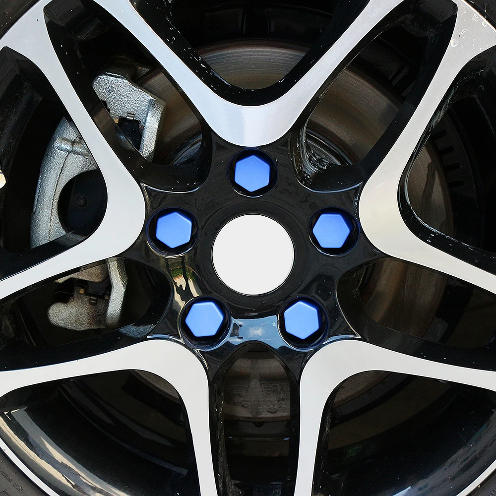 19 мм силиконовые колпачки для автомобильных болтов гайки toyota auris reno megane 2 focus fabia kia