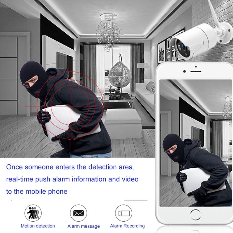 1.0MP 2MP IP камера наружная Водонепроницаемая ночного видения HD 720P 1080P CCTV пуля