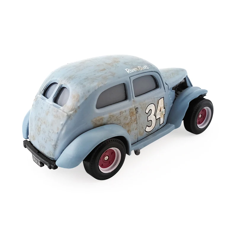 Disney Pixar Cars 3 Rive Scott 1:55 Diecast Metal Alloy Toy Car Model Loose New Kids Boy Xmas Gift Free Shipping |