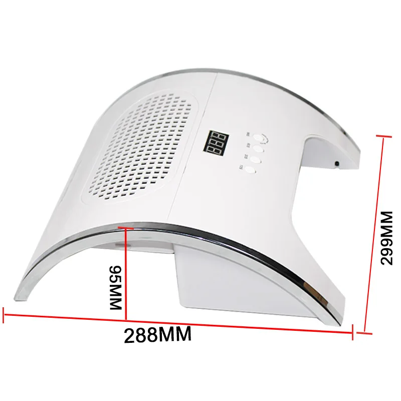 80 Вт светодиодный 2 в светодиодная УФ-лампа для ногтей индукция инфракрасного