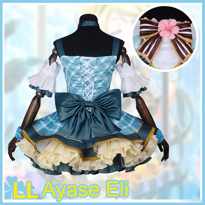 Love Live! Цветочный букет Eli Ayase Пробуждение платье косплей костюм все размеры