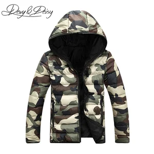 Мужская камуфляжная куртка с капюшоном, теплая Повседневная куртка в стиле хип-хоп, 2020, DCT-066