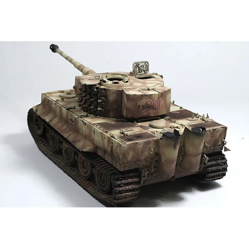 Строительные наборы OHS Tamiya 35146 1/35 Tiger 1 Panzer Kampfwagen VI Sd Kfz181 Ausfuhrung E поздняя версия