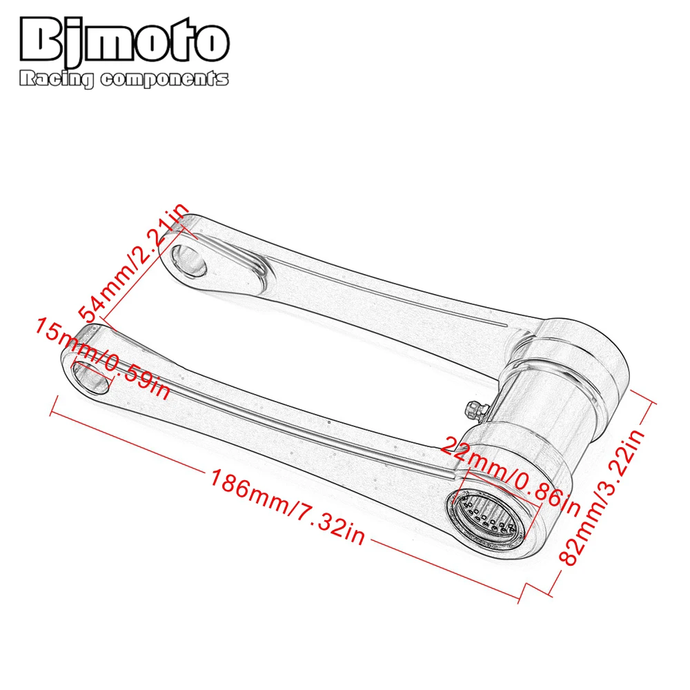 

Motorcycle Off Road Bike Adjustable Rear Cushion Lever Suspension Linkage For 125-501 2011-UP For Husqvarna TE310I 2019