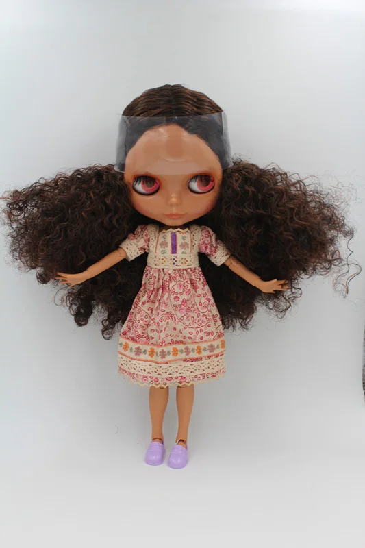 Бесплатная доставка шарнирная Детская кукла Обнаженная Blyth подарок на день