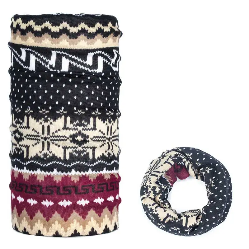 Unisex Winter Turban Hood Headscarf Fleece Warmer Bandana Headwear Headband Neck Tube Face Mask Wrap Scarf Collar Biker SikMask |