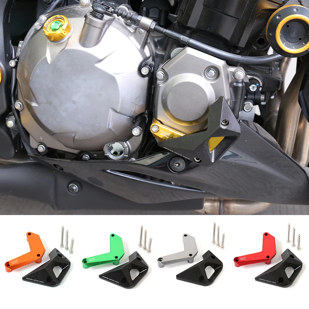 SMOK для Kawasaki Z1000 2010 2016 Мотоцикл CNC Алюминиевый правый защитный чехол двигателя