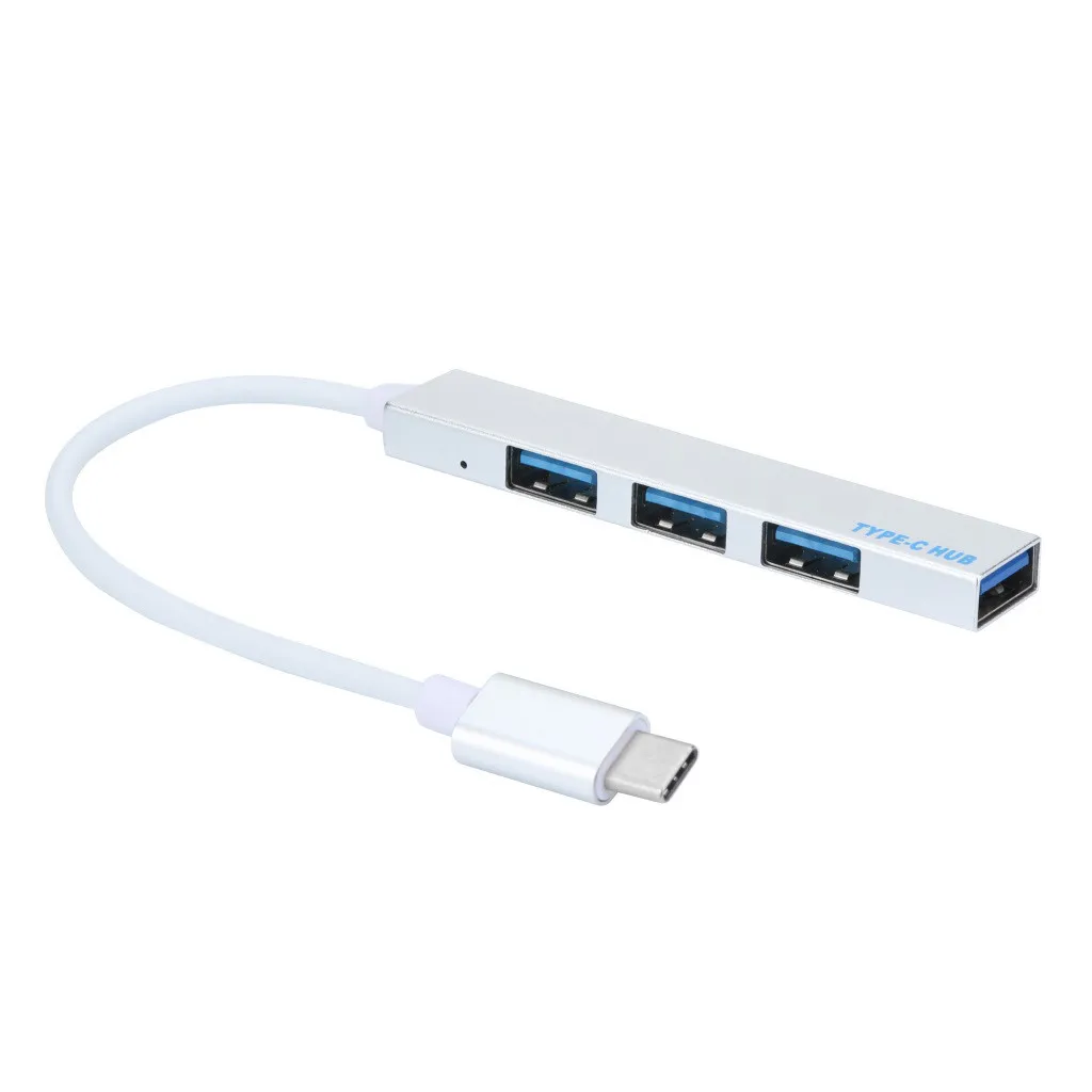 Сверхтонкий usb хаб CARPRIE из сплава Type C в 4 мини порт портовый концентратор USB 3 0