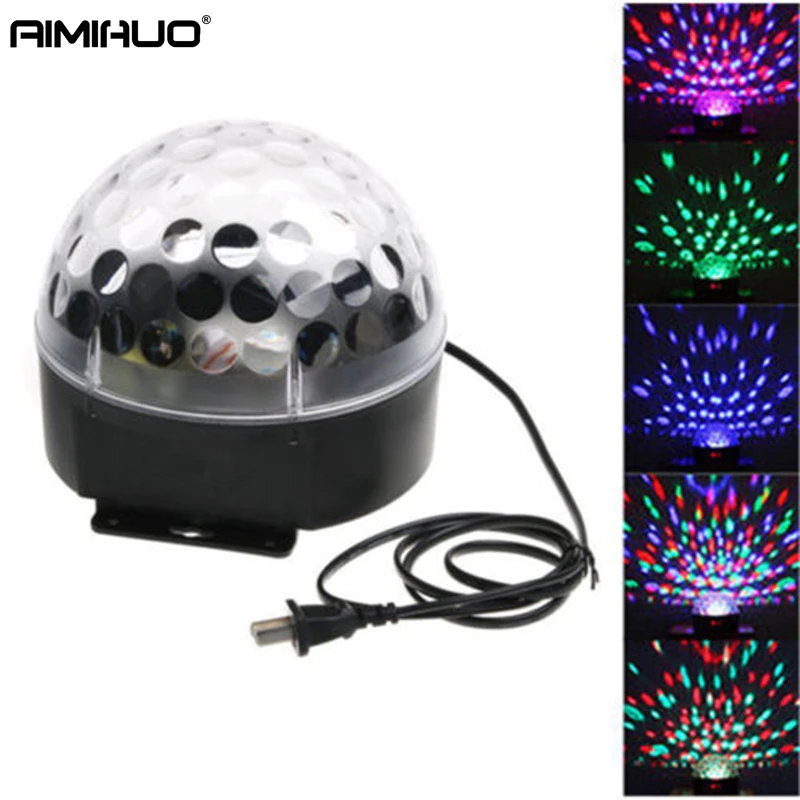 AIMIHUO светодиодный Кристалл RGB свет этап звуковой эффект авто строб Дискотека Свет