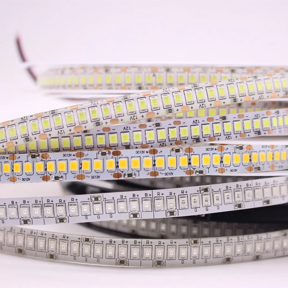 Светодиодная лента 2835 3528 SMD 240 светодиодов/м 12 В постоянного тока