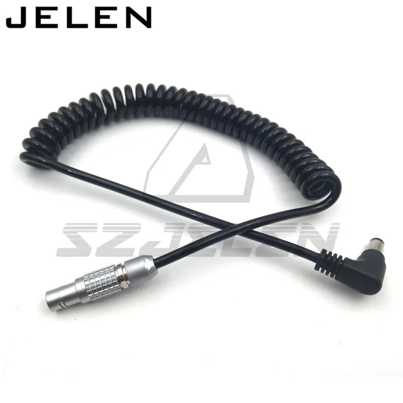 Разъем 0b 2pin 12V питание под прямым углом DC 5 5x2 мм кабель для DSLR Rig power V Mount Anton питания