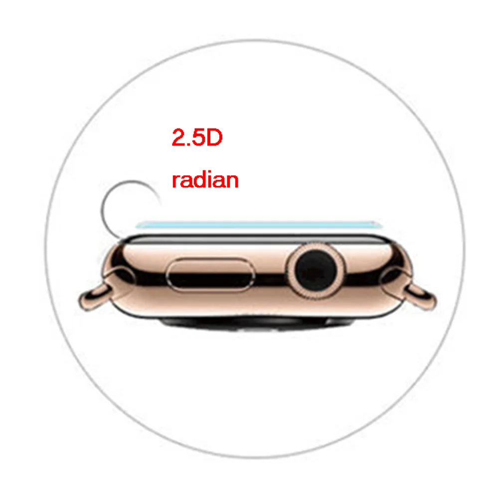 42/38mm 2/1 TPU Tempered Glass Protective Film for Apple Watch Clear Slim Case Soft Cover+Tempered Screen Protection | Электроника