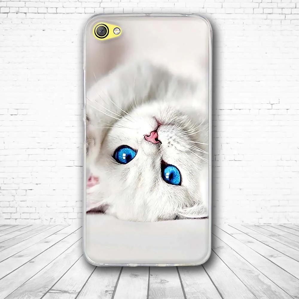 Чехол для Lenovo S60 S60T S 60 5 0 '' силиконовая задняя крышка с 3D котом из ТПУ Coque t s60 w S60W