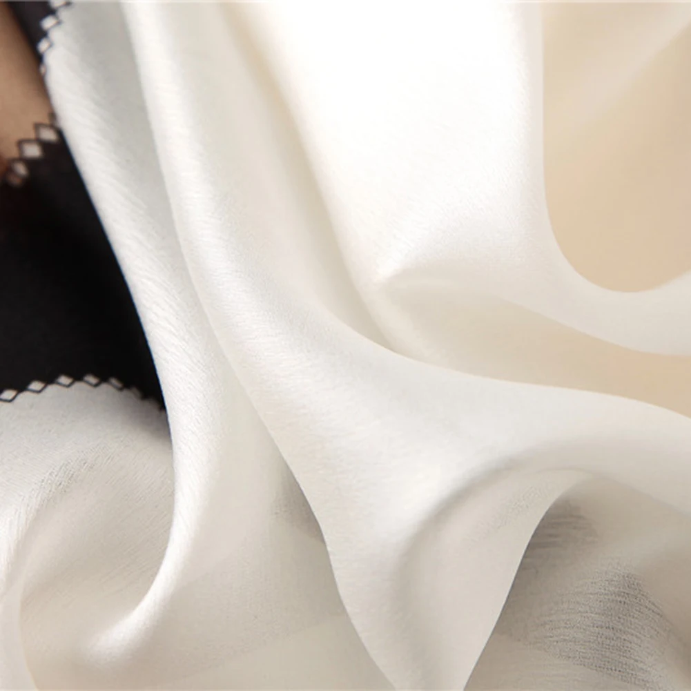 Модный женский элегантный длинный шарф-шаль с геометрическим узором имитация