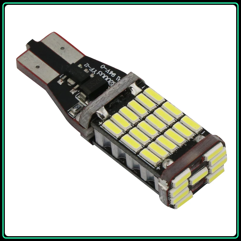 Carsty 2 шт. Новый Canbus T10 T15 светодиодный задний светильник W16W 5SMD Автомобильный без