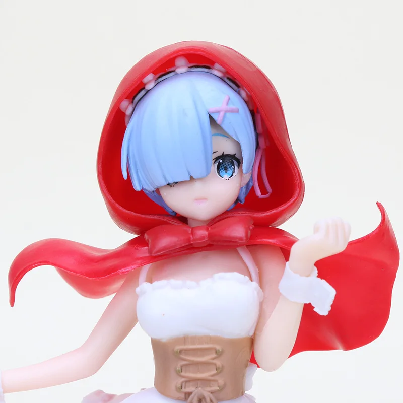 22 см аниме Re:Life in a другой мир от zero Rem Red Hood Ver. ПВХ экшн-фигурка Коллекционная