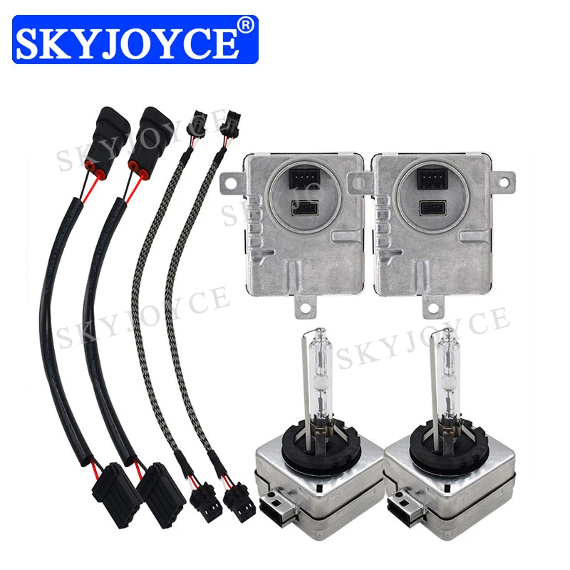 SKYJOYCE 55 W фар автомобиля D1S D3S HID набор ламп D1S D3S HID лампы 4300 K 6000 K 8000 K D1R D3R балласт реактора комплект