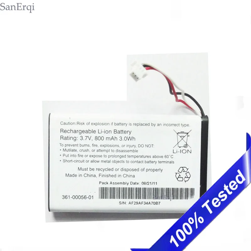 

Original battery for Garmin 010-01211-01 Nuvi 65 65LM 6" 361-00056-01 Batterie Bateria 800mAh SanErqi