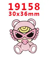 PR-19158 Наборы для творчества Герой мультфильма с плоской задней частью Плоские наклейки 30 штук. PR-18888-19174 - Цвет: PR-19158