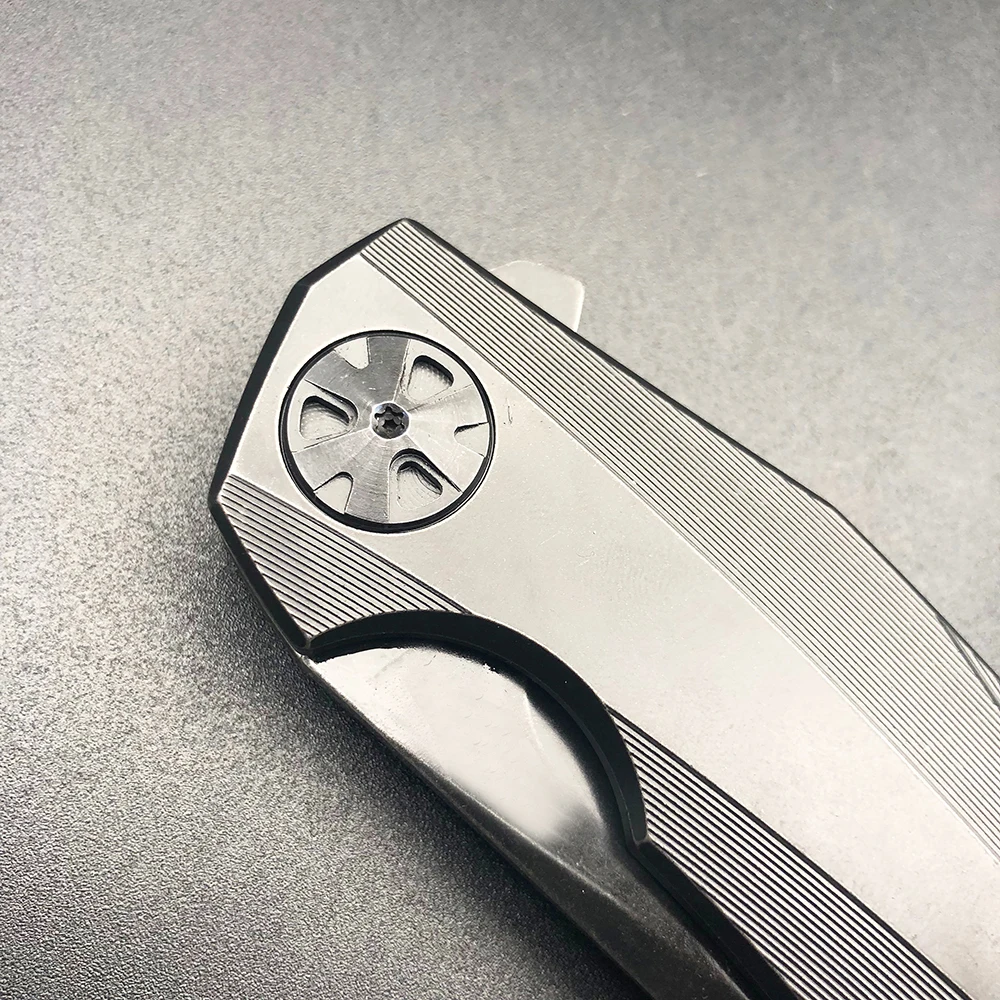 BMT ZT 0456 0456BW складной титановый шарикоподшипник с ручкой Флиппер охотничий лагерь карманный инструмент для выживания EDC D2 лезвие кухонный нож