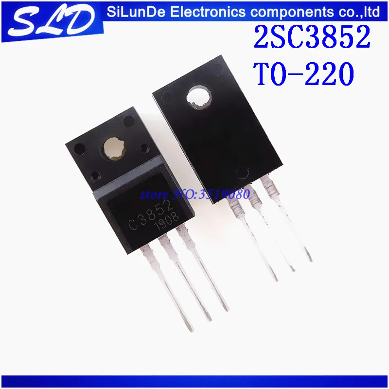 

Free Shipping 100pcs/lot C3852 2SC3852 TO-220F new and original in stock