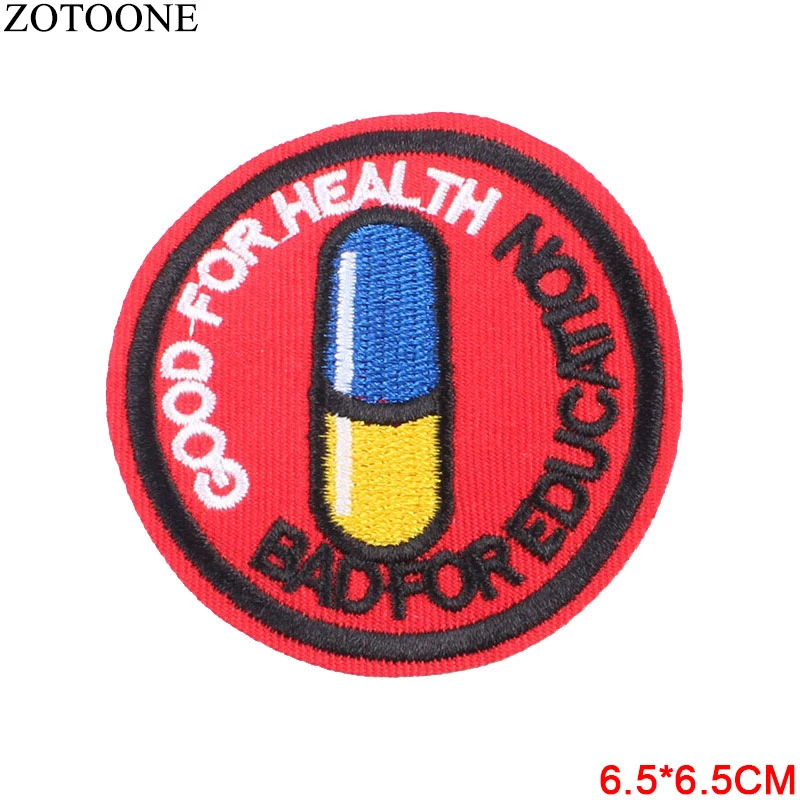 ZOTOONE 1 шт. Радужный якорь рыба Тигр нашивки мультфильм утюжок на патчи Детские DIY