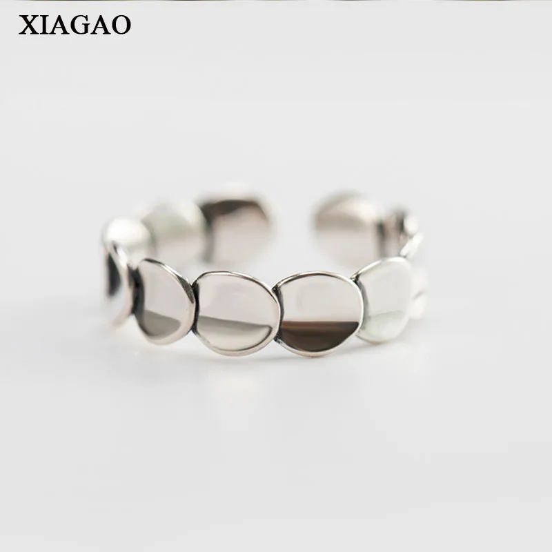 XIAGAO 2018 Аутентичные ослепительные женские кольца из стерлингового серебра 925