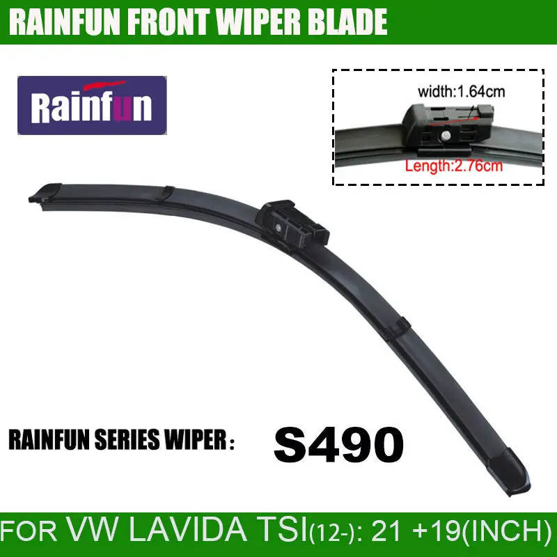 Щетка стеклоочистителя для автомобиля RAINFUN Высококачественная натуральная