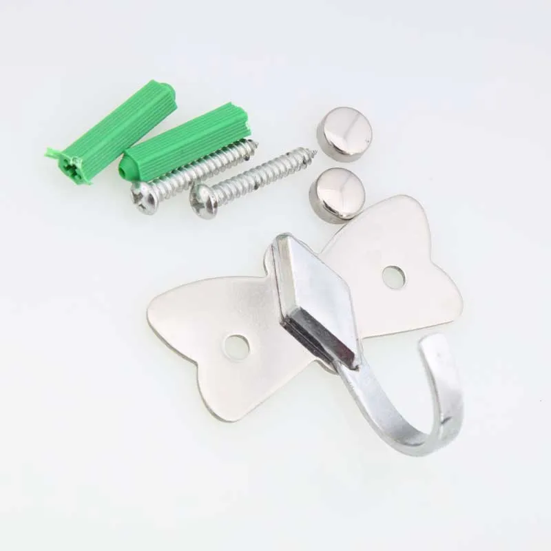 Современные Простые Модные настенные крючки Серебряная сумка пальто кошачий