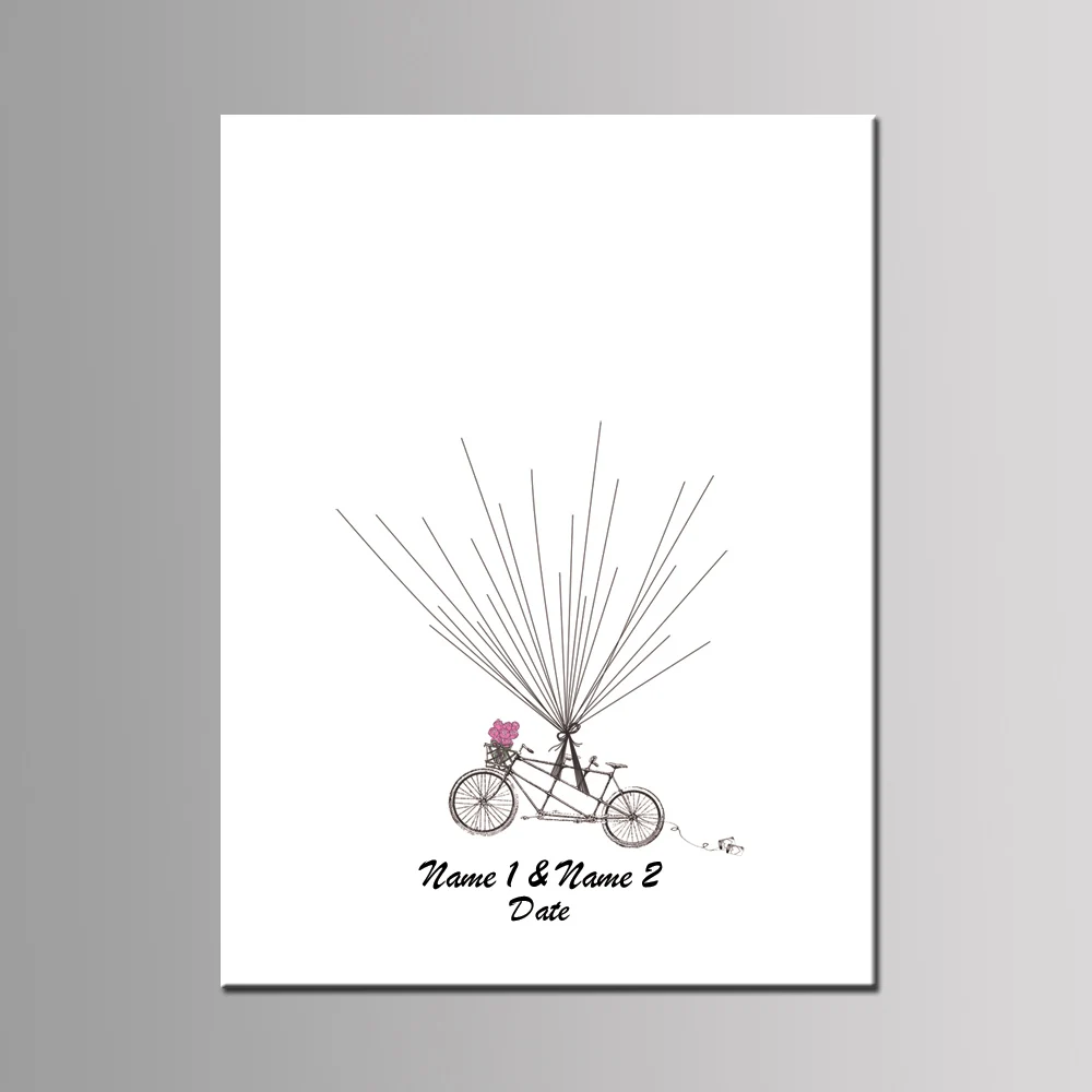 074 DIY мультфильм автомобиль отпечатков пальцев Подпись Гостевая книга для детей День рождения Декор DIY Свадебные любовник шар дерево Cavas живопись - Цвет: 074
