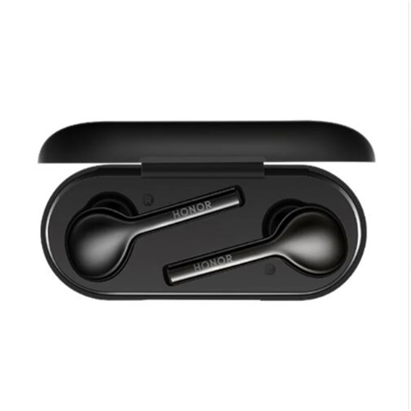 HUAWEI Honor FlyPods huawei Honor Flypods Lite 5,0, Bluetooth, беспроводные наушники, шумоподавление, водонепроницаемые, IP54, управление нажатием, Беспроводная зарядка - Цвет: HUAWEI Honor FlyPods