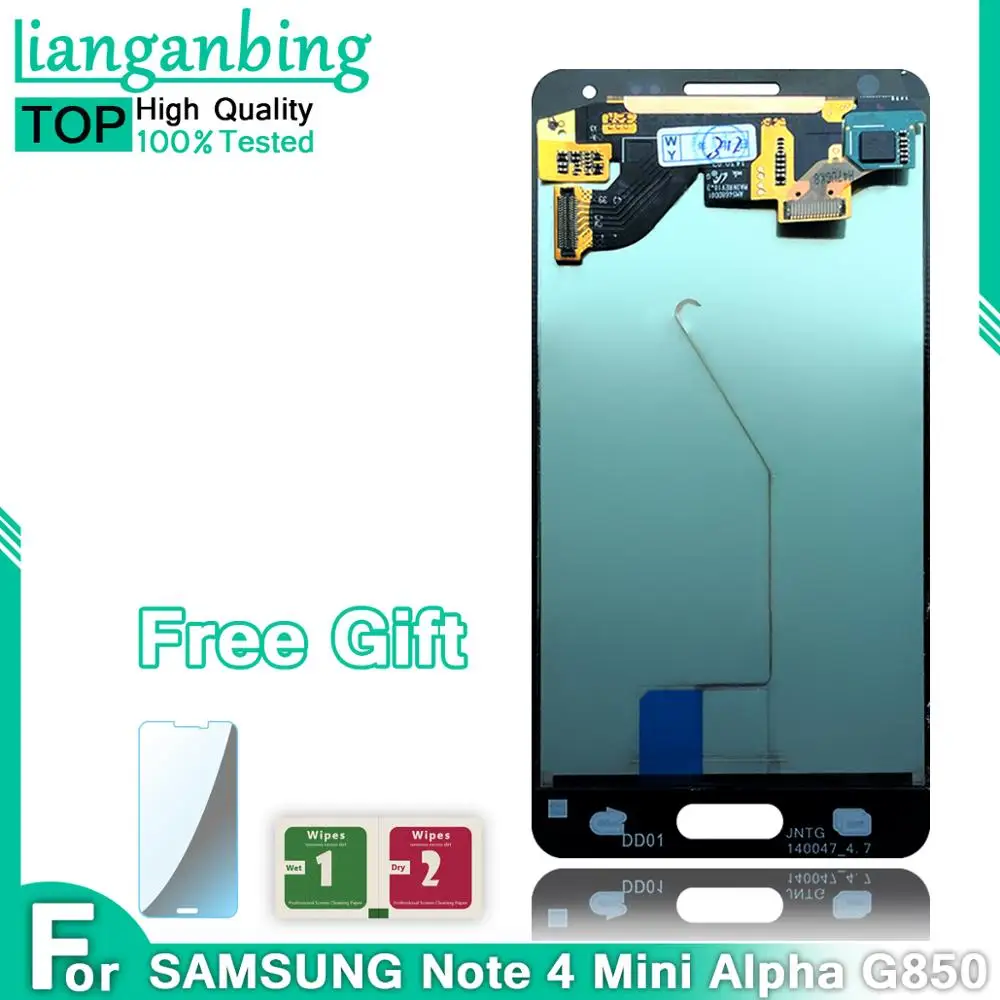 ЖК дисплей Super AMOLED для Samsung Galaxy Note 4 Mini Alpha G850 G850F G850M G580Y с сенсорным экраном и