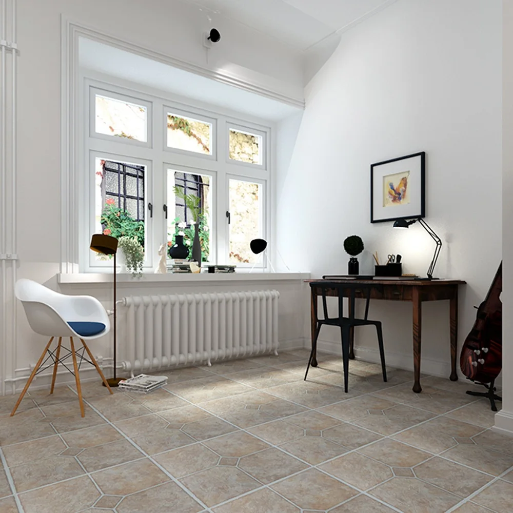 

Retro emulation marble floor bedroom living room background environmental protection self adhesive waterproof PVC Floor sticker