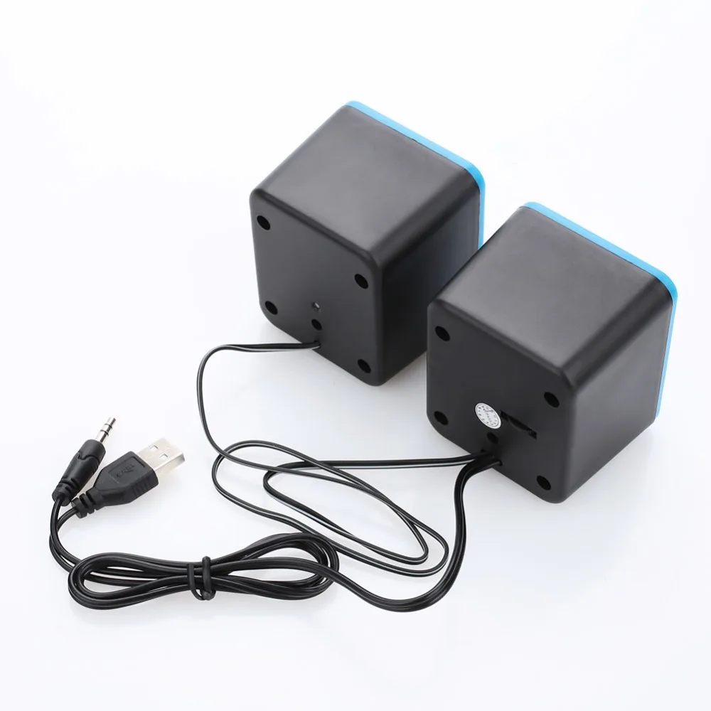 100% новый мини портативный Проводной планшетный компьютер USB динамик Мультимедиа
