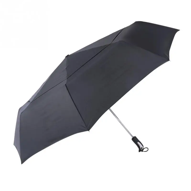 Folding Double Layer Umbrella Three Automatic Compact Golf-Size | Дом и сад