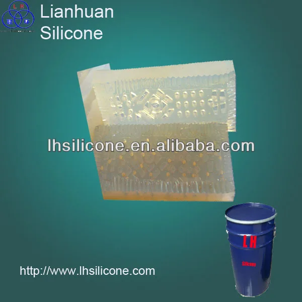 Платиновая выздоровленная Жидкая силиконовая резина для литья по низкой