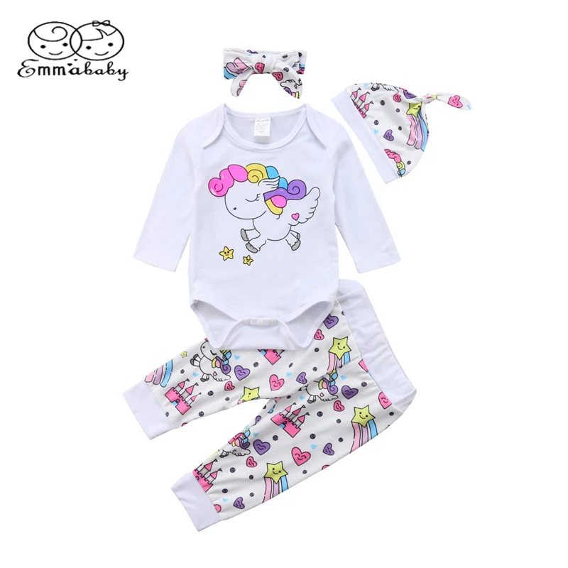 Emmababy милая Одежда для новорожденных девочек комбинезон с искусственными