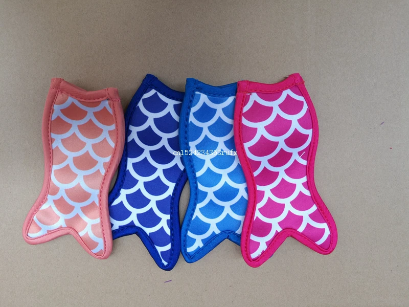 600 шт. держатели мороженого рыбы русалки поп ледяные рукава морозильные камеры DHL