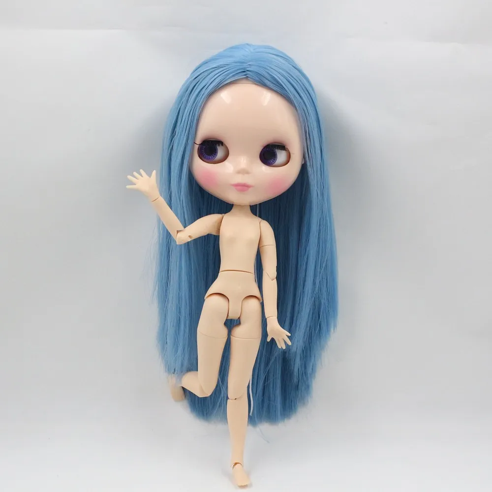 Бесплатная доставка синие микс кукол Blyth с чистым телом Nemmo Azone. (TRG 184)|blythe doll|hair