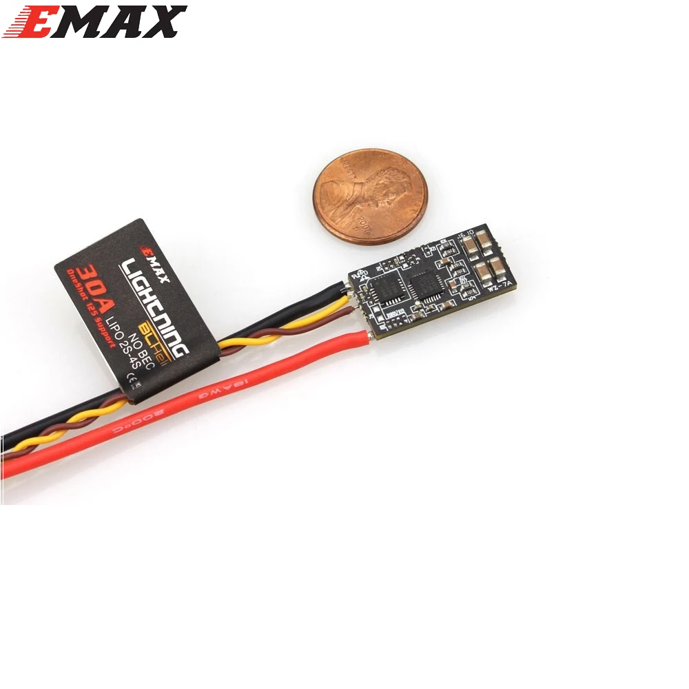 1 шт. EMAX BLHeli lightning 20A 30A RC ESC микро мини электронный контроллер скорости для