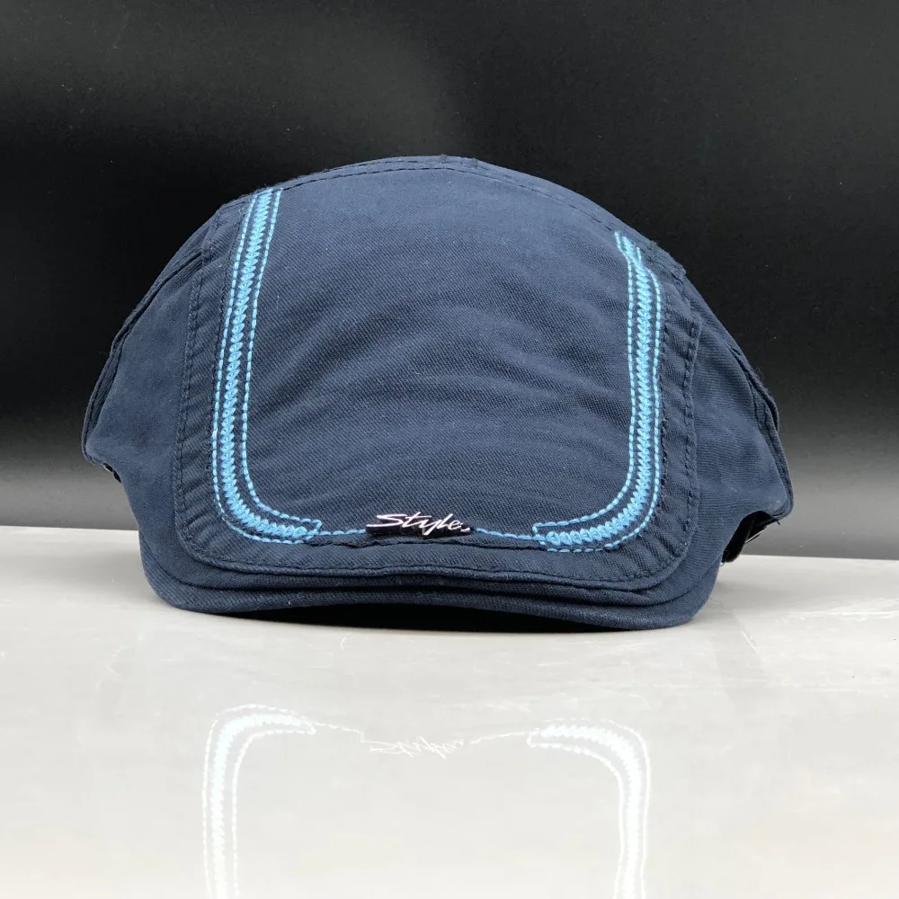New Casual British Style Unisex Solid Cabbie Hats Caps Newsboy Cap Flat Hat Irish Newsboys Caps For Men And Women