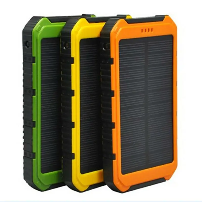 Универсальный 6000 мАч солнечное зарядное устройство на открытом воздухе powerbank с