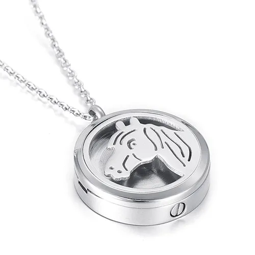 Necklace Funnel Pads Дерево жизни Выход Кондиционер духи медальон также кулон кремационной урны ожерелье для праха памятные ювелирные изделия для домашних животных/человека - Окраска металла: Necklace Funnel Pads