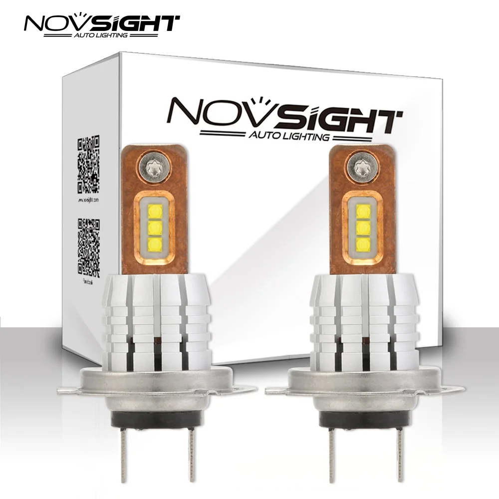 Novsight H11 H8 светодиодный h7 h1 противотуманная светильник лампы 9005 HB3 HB4 9006 стайлинга
