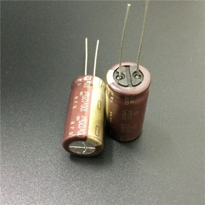5 шт. 120 мкФ 100V ELNA Япония RJH серия 12 5x25 мм Высокая надежность низкое сопротивление
