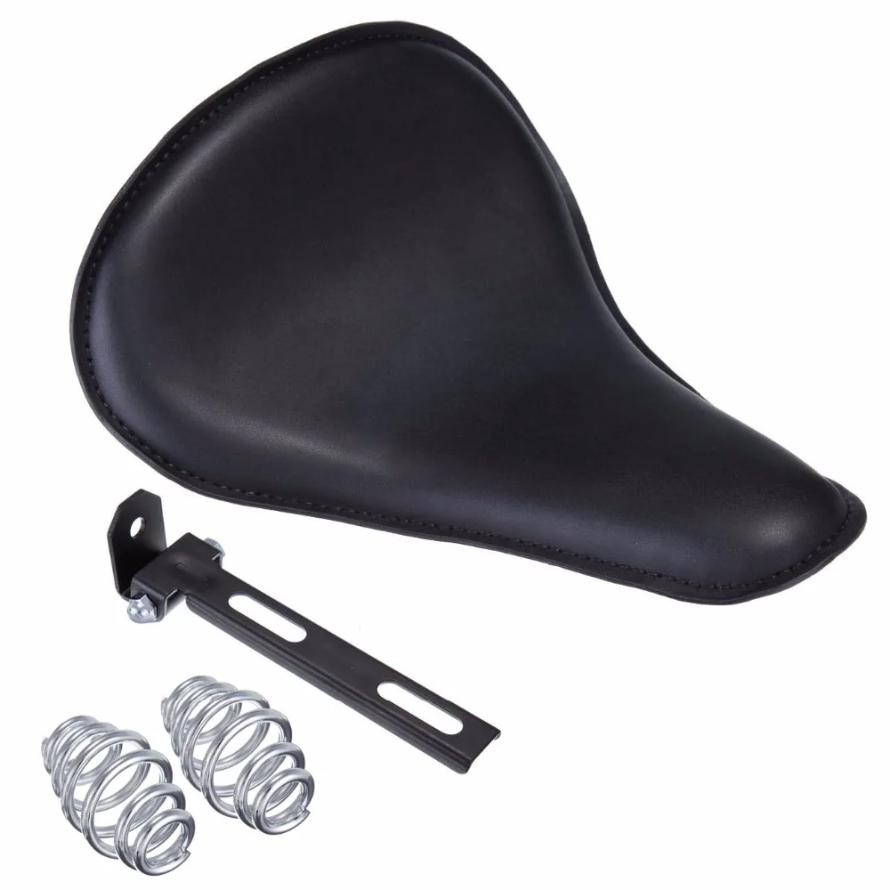 11 8 &quotмотоцикл Solo Seat &amp 2 8&quot пружины с кронштейном для Honda Yamaha Harley Sportster Chopper Bobber