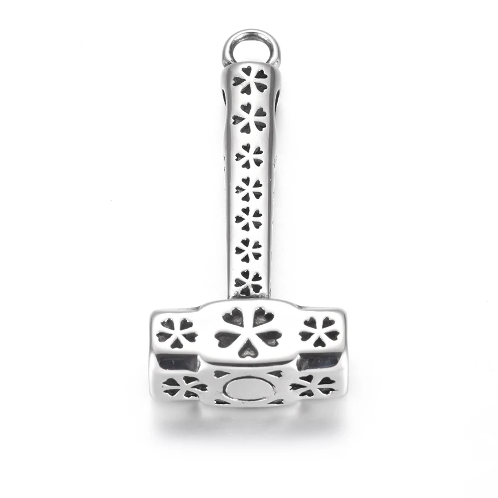 Подвески из нержавеющей стали прочный молоток с отверстием 3 мм крючки для