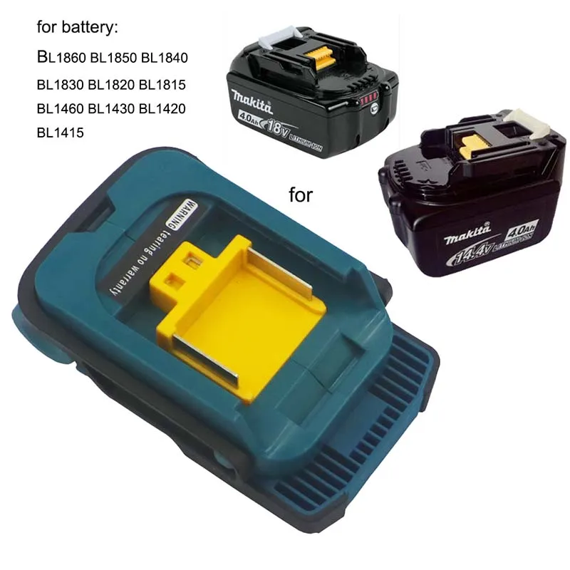 only makita led ligh 18В 6000 мАч 6.0ач светодиодный светильник с литий-ионным аккумулятором для DeWalt Makita Milwaukee Bosch 14,4 в 18 в 20 В батарея bl1860 - Цвет: only makita led ligh