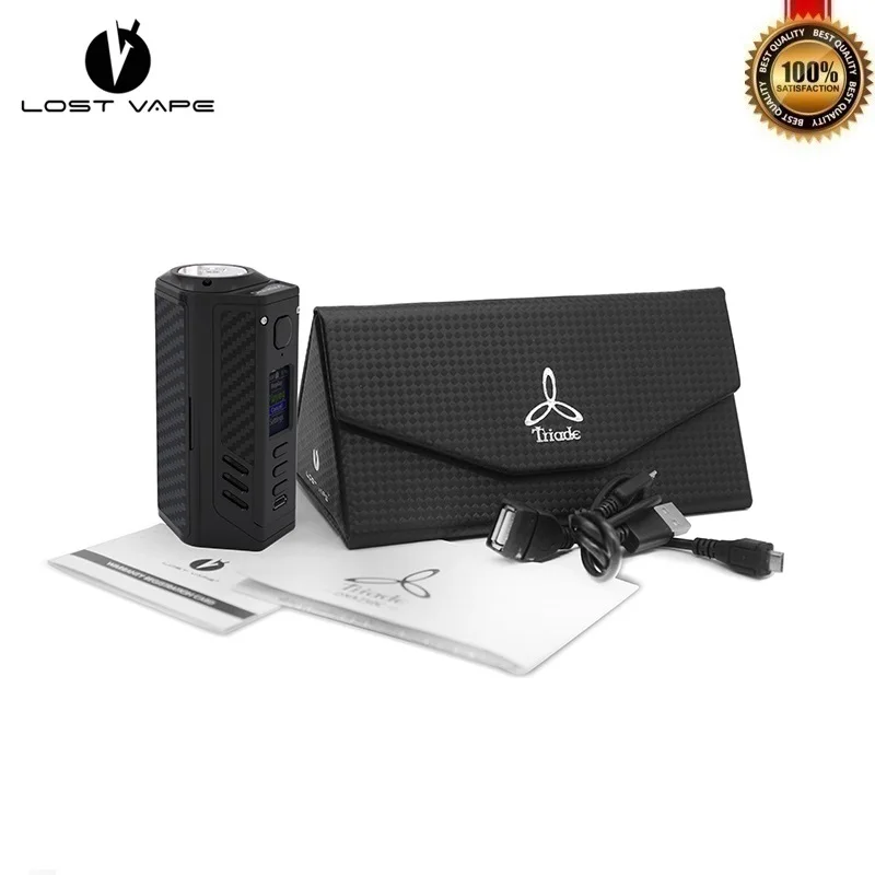 Оригинальный Lost Vape LostVape Triade DNA250C 300 Вт Питание от 3 батареек 18650 DNA 250C плата